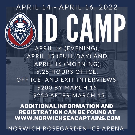 Sea Captains Announce April ID Camp