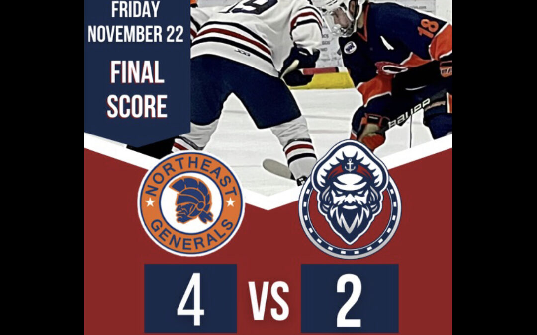 Sea Captains Bested by Generals 4-2