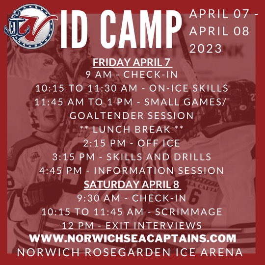 Sea Captains Announce April ID Camp
