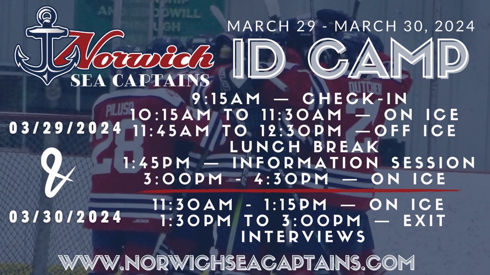 Sea Captains to Host ID Camp March 29-30