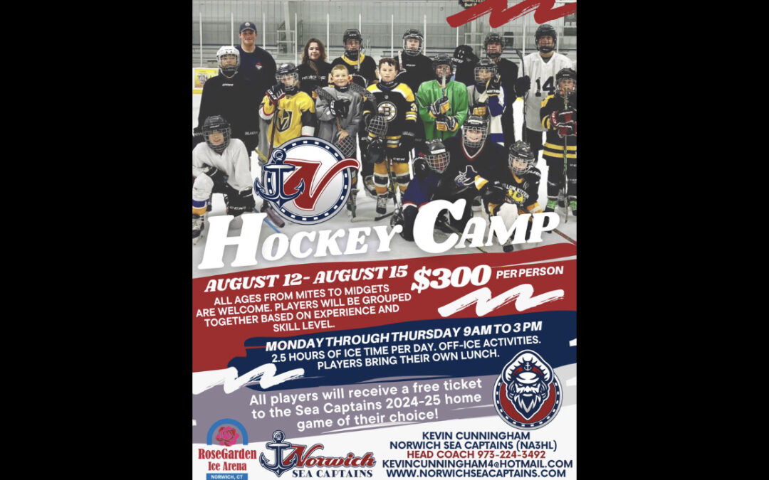 Sea Captains to Host Youth Camp August 12-16
